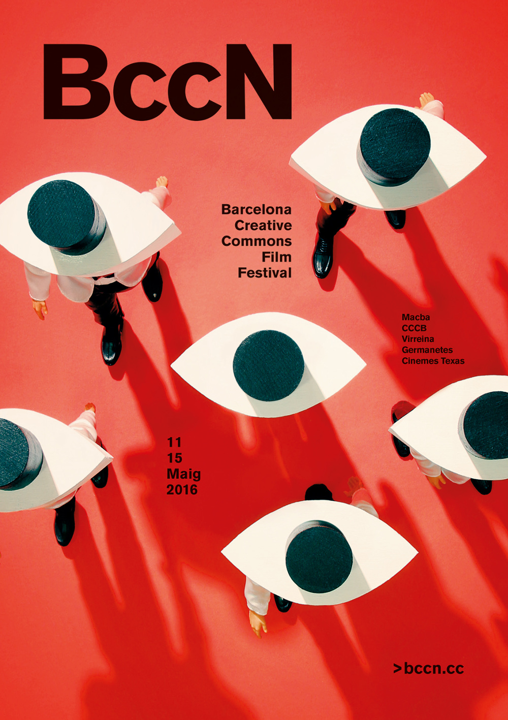 BccN 2016 Barcelona Creative Commons Film Festival BccN 표지 2016